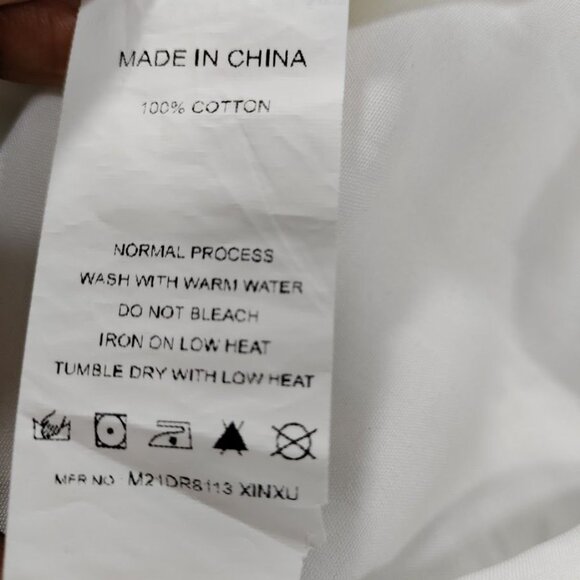 Simplee White Eyelet Lace Whimsy Cottagecore Prairie Halter Twee Dress S NWOT - Picture 8 of 10